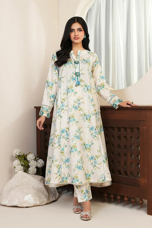 Picture of Ellena - 2-PC Stitched Printed Suit - Available at Raja Sahib