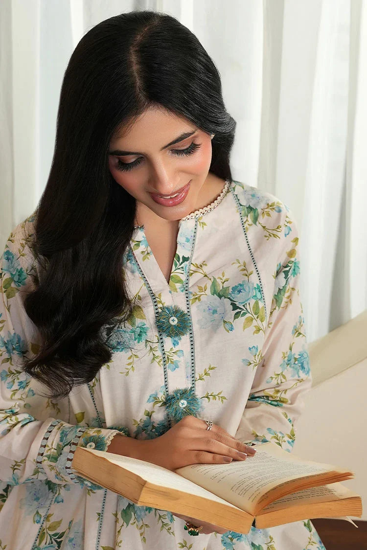 Picture of Ellena - 2-PC Stitched Printed Suit - Available at Raja Sahib