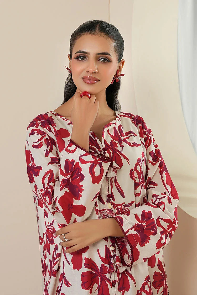 Picture of Ellena - 2-PC Stitched Printed Suit - Available at Raja Sahib
