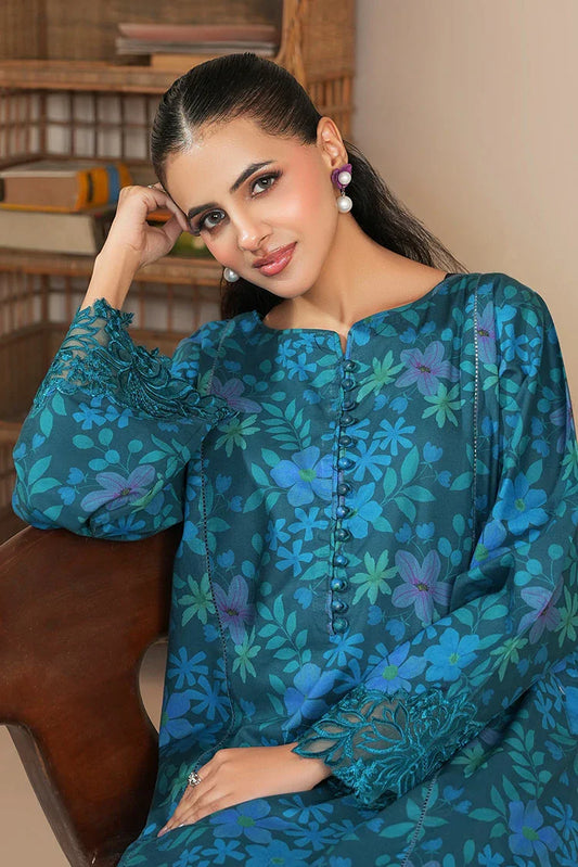 Picture of Ellena - 2-PC Stitched Printed Suit - Available at Raja Sahib