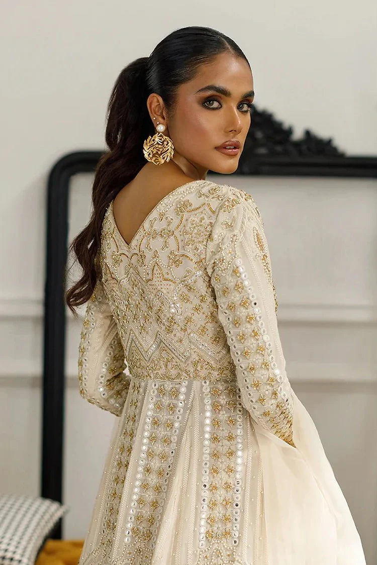 Picture of Threads & Motifs - Handwork Embroidered Dress With Skirt - 7050.1 - Available at Raja Sahib