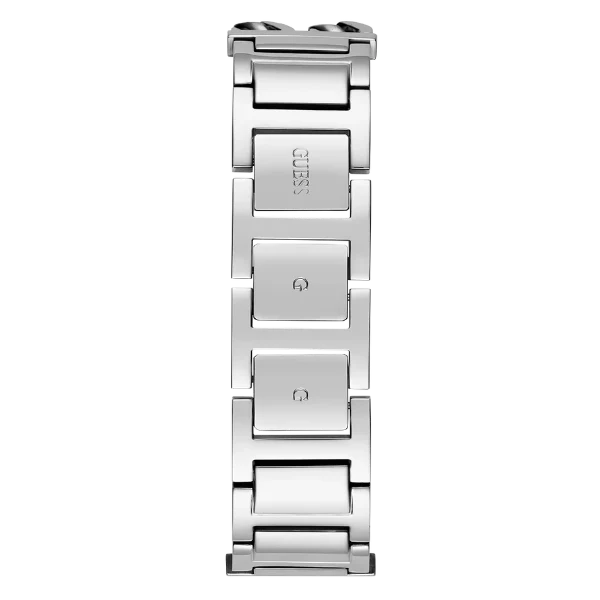 Picture of Guess MOD ID Silver Stainless Steel Silver Dial Quartz Watch for Ladies - GW0668L1 - Available at Raja Sahib