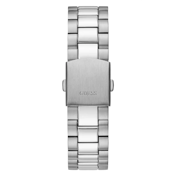 Picture of Guess Connoisseur Silver Stainless Steel Blue Dial Quartz Watch for Gents - GW0265G7 - Available at Raja Sahib