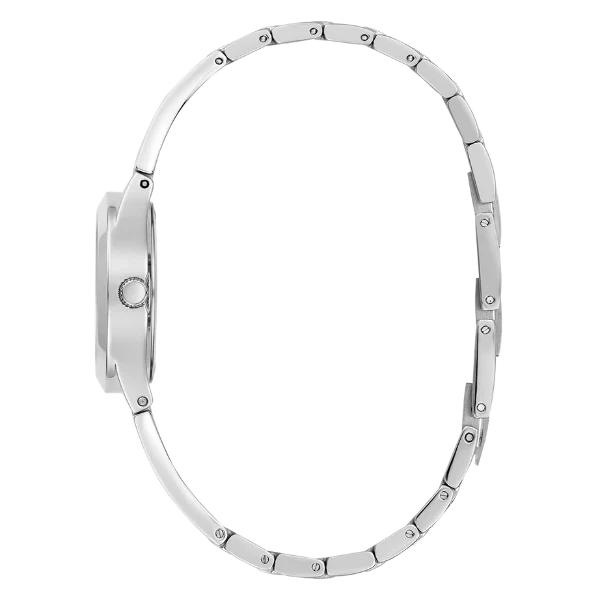 Picture of Guess Tessa Silver Stainless Steel Silver Dial Quartz Watch for Ladies - GW0609L1 - Available at Raja Sahib