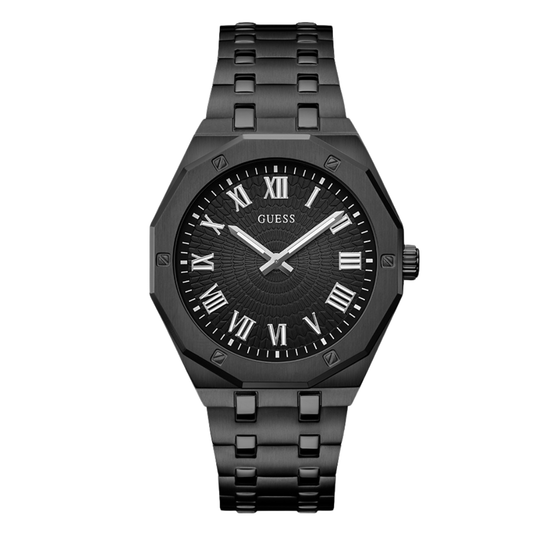 Picture of Guess Black Stainless Steel Black Dial Quartz Watch for Gents - GW0575G3 - Available at Raja Sahib