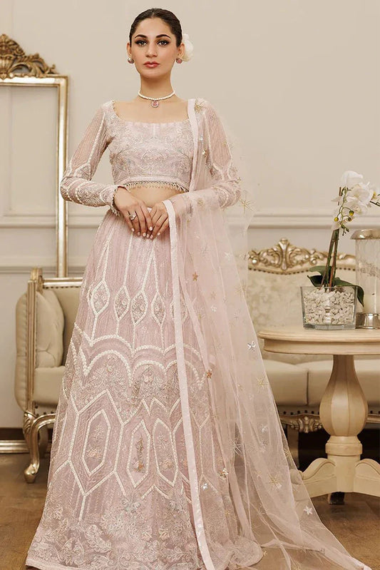Picture of Threads & Motifs - Embroidered Blouse & Lehenga - 8406 - Available at Raja Sahib