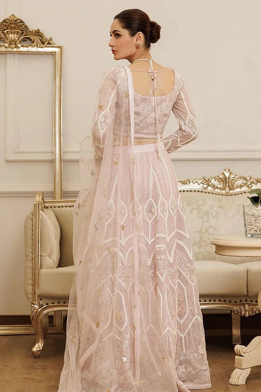 Picture of Threads & Motifs - Embroidered Blouse & Lehenga - 8406 - Available at Raja Sahib