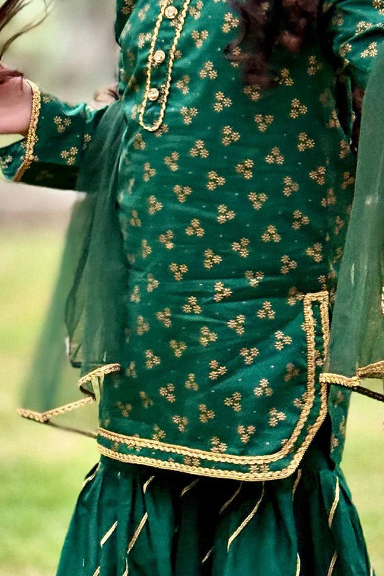 Picture of Modest - Toddlers 3 Piece Cotton Suit - 8615 - Available at Raja Sahib