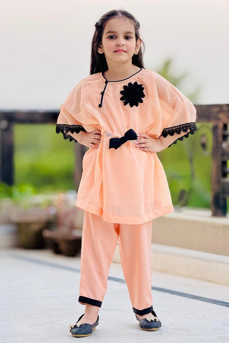 Picture of Modest - Peach Petal - 8695 - Available at Raja Sahib