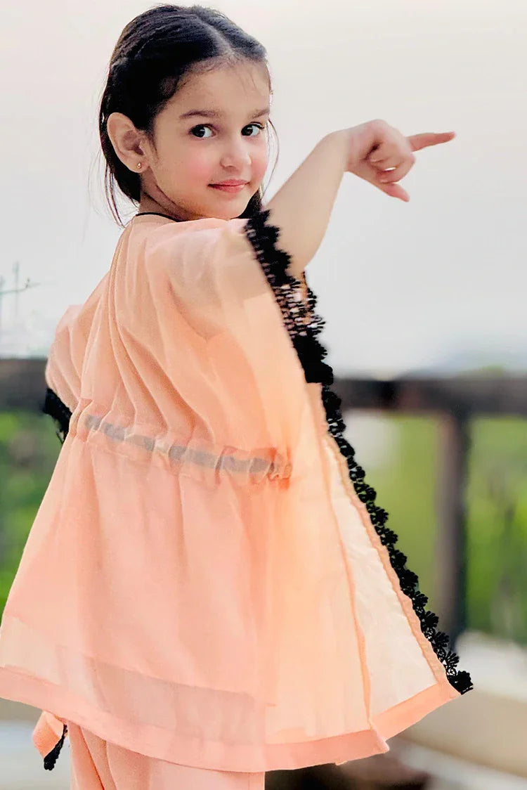 Picture of Modest - Peach Petal - 8695 - Available at Raja Sahib