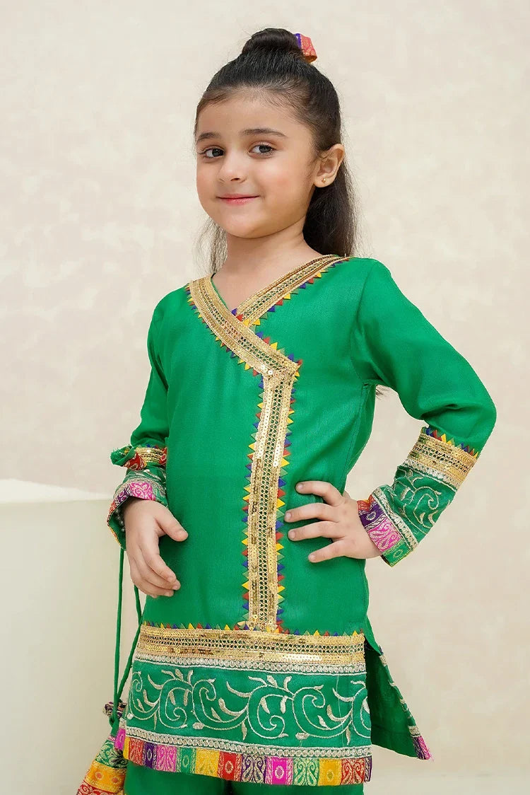 Picture of Modest - Mah e Noor - Green - Available at Raja Sahib