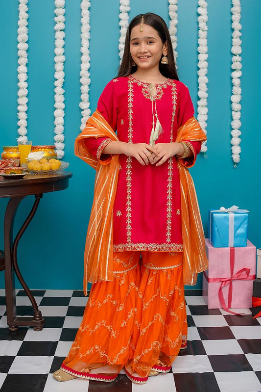 Picture of Modest - Gulnoor - Pink - Available at Raja Sahib