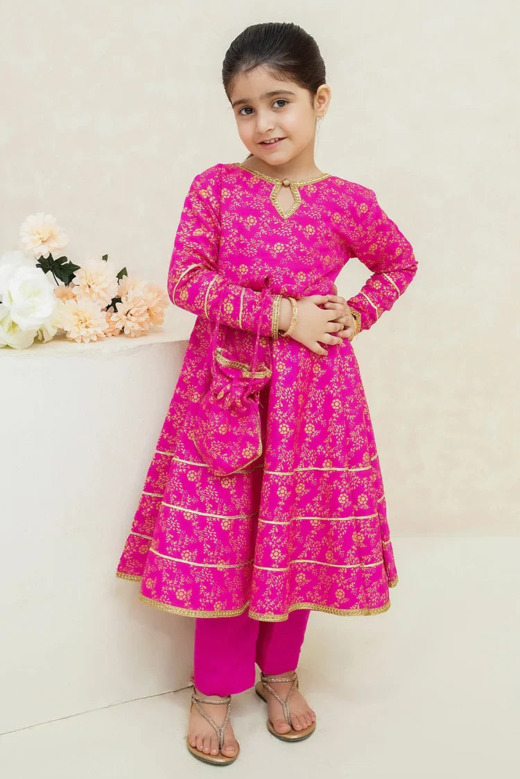 Picture of Modest - Mahroz - 9060 - Hot Pink - Available at Raja Sahib