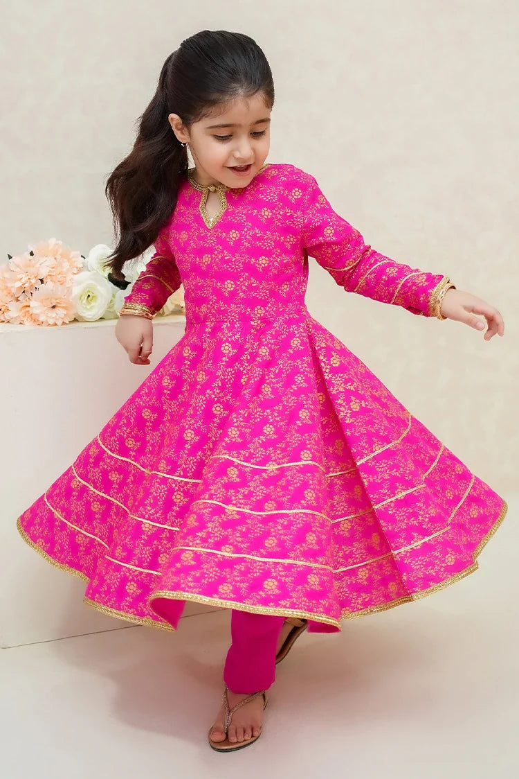 Picture of Modest - Mahroz - 9060 - Hot Pink - Available at Raja Sahib