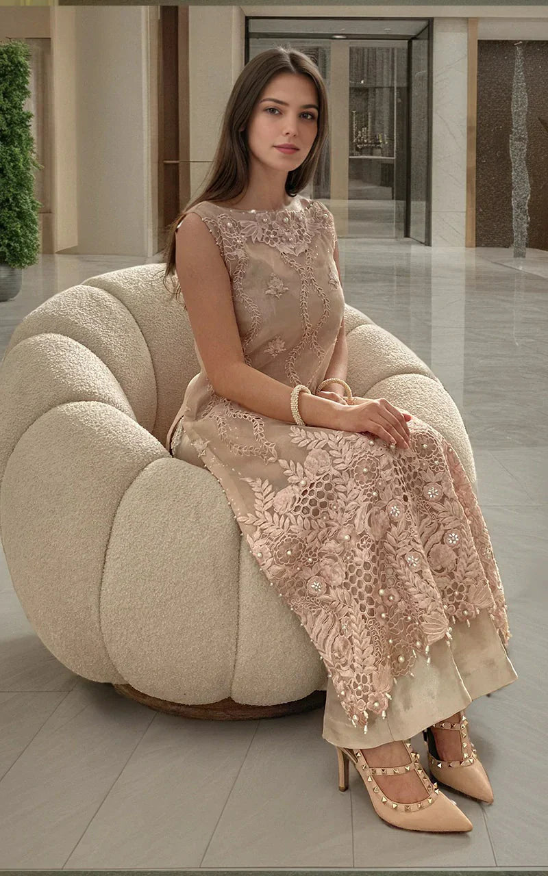 Picture of Threads & Motifs - Embroidered Shirt - 9518 - Available at Raja Sahib