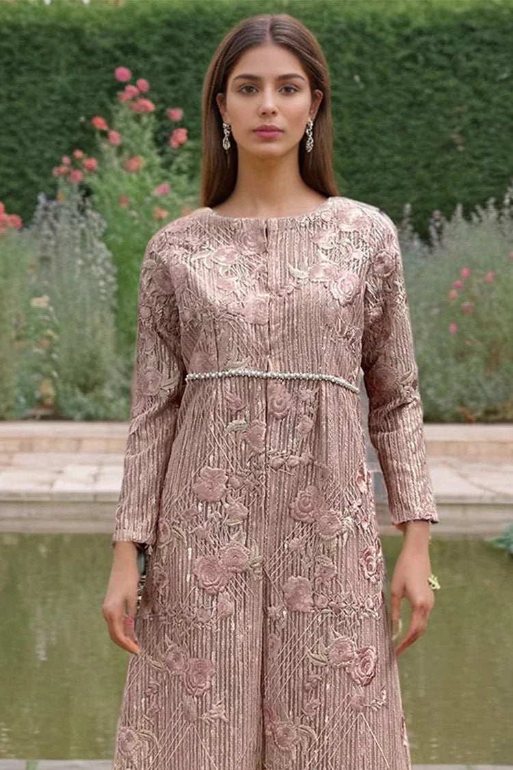 Picture of Threads & Motifs - Embroidered Jacket With Trouser - 9606 - Available at Raja Sahib