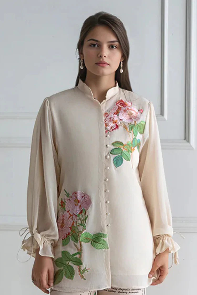 Picture of Threads & Motifs - Ready to Wear - 3 PC - 9646 - Available at Raja Sahib