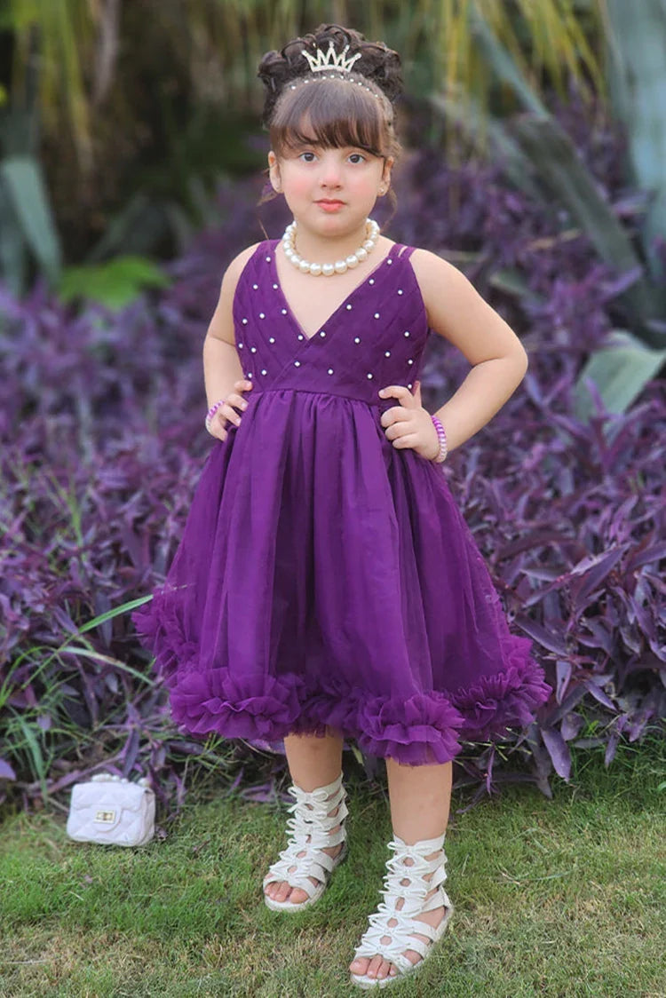 Picture of Modest - Fairy Bloom - Violet - Available at Raja Sahib