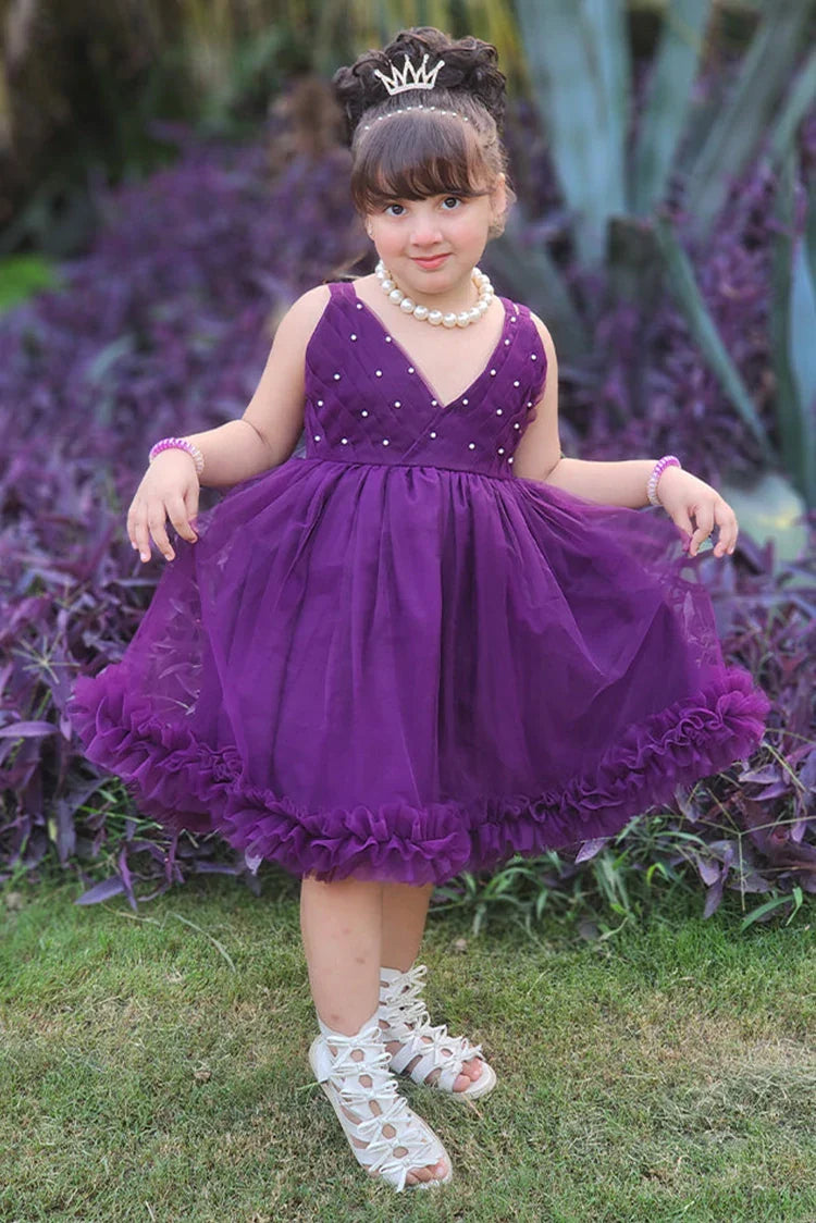 Picture of Modest - Fairy Bloom - Violet - Available at Raja Sahib