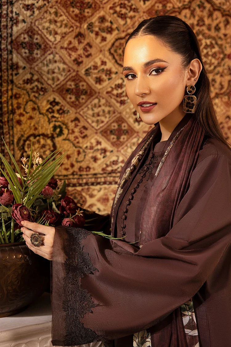 Picture of Tessa - Raw Silk Collection - Chocolato Charm - Available at Raja Sahib
