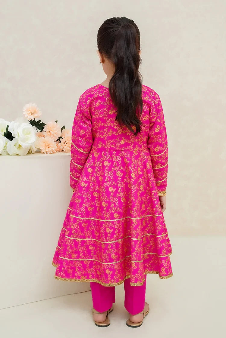 Picture of Modest - Girls 3 Piece Suit - Mahroz - Available at Raja Sahib