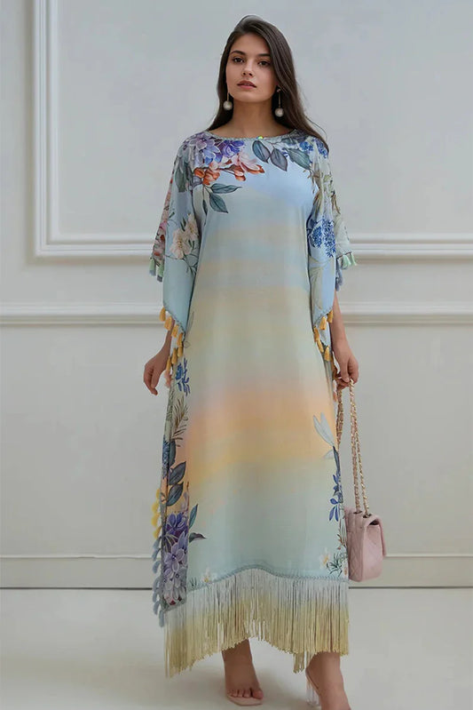 Picture of Threads & Motifs - Ready to Wear - Kaftan - 2 PC - 9924 - Available at Raja Sahib