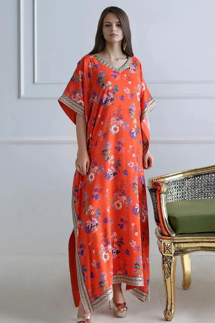 Picture of Threads & Motifs - Ready to Wear - Kaftan - 2 PC - 9938 - Available at Raja Sahib