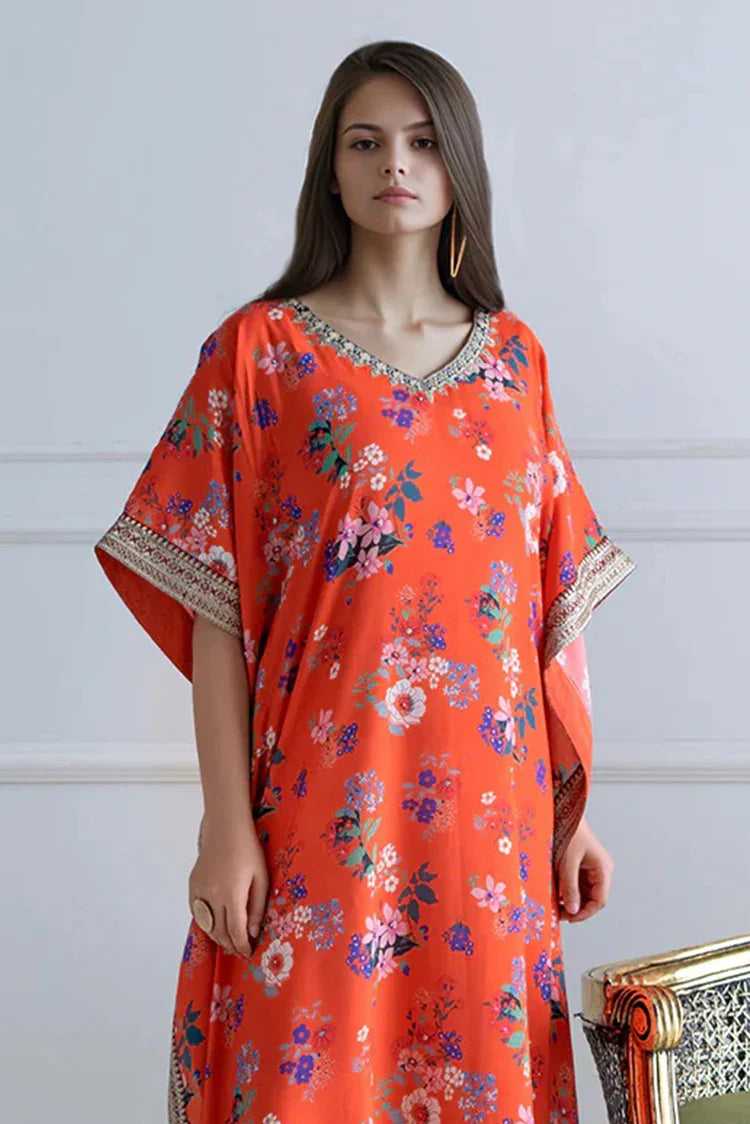 Picture of Threads & Motifs - Ready to Wear - Kaftan - 2 PC - 9938 - Available at Raja Sahib