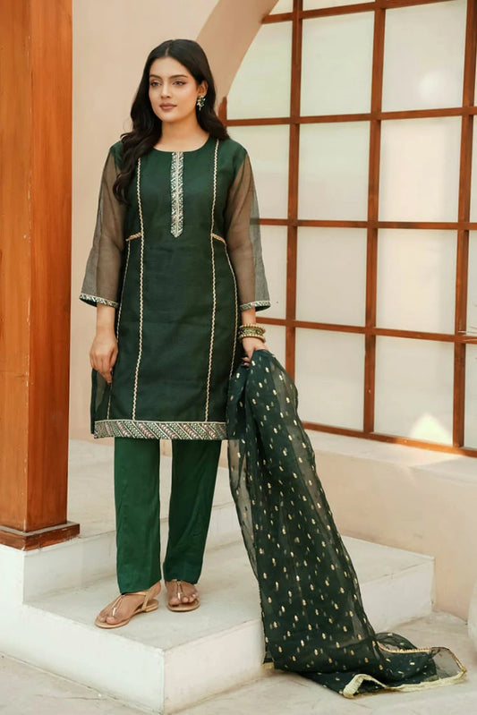 Picture of Bonitaestilo - Baano - 3 Piece - Saghir Charm - Available at Raja Sahib