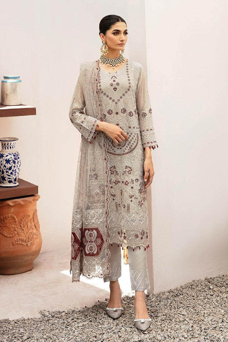 Picture of Ramsha - Kashish Weightless Chiffon Collection Vol 2 - K 208 - Unstitched - Available at Raja Sahib