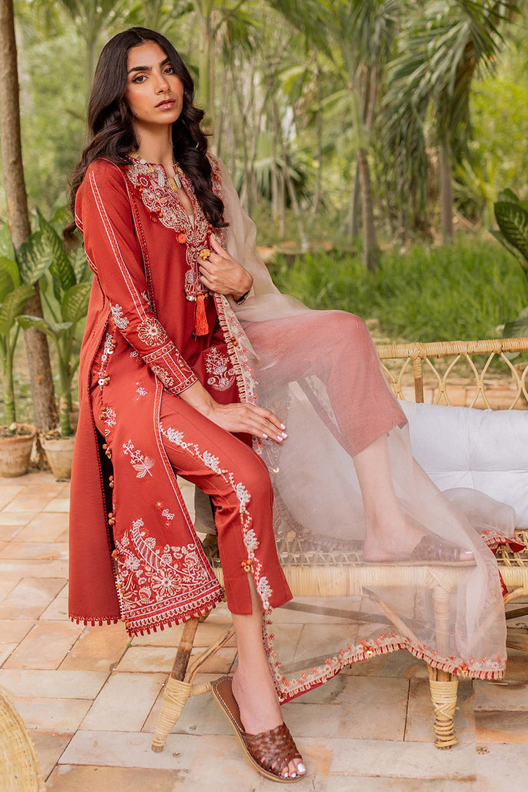 Picture of Sadaf Fawad Khan - 7B FAIZAH Siraa Lawn Collection Vol 2 - Available at Raja Sahib