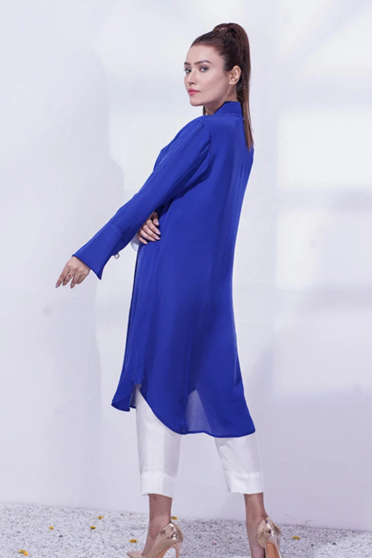 Picture of Anayra Amal - Ibtida RTW Collection - Electric Blue - 2 PC - Subh-e-Nau - Available at Raja Sahib