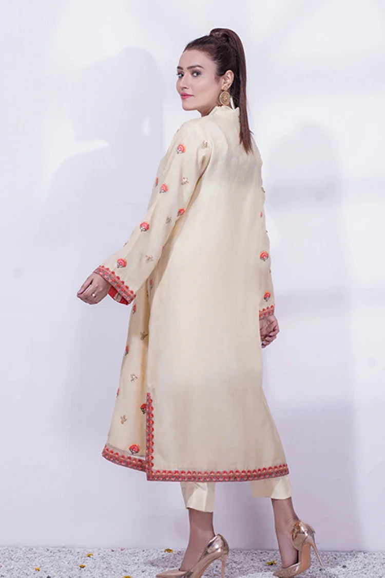 Picture of Anayra Amal - Ibtida RTW Collection - Cream - 2 PC - Khwab - Available at Raja Sahib