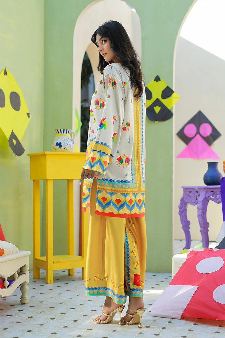 Picture of Anayra Amal - Printnation - Sky Petals - Available at Raja Sahib