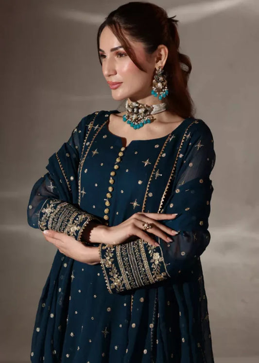 Abaan Zohan - Aurora - Peacock - 3 Piece