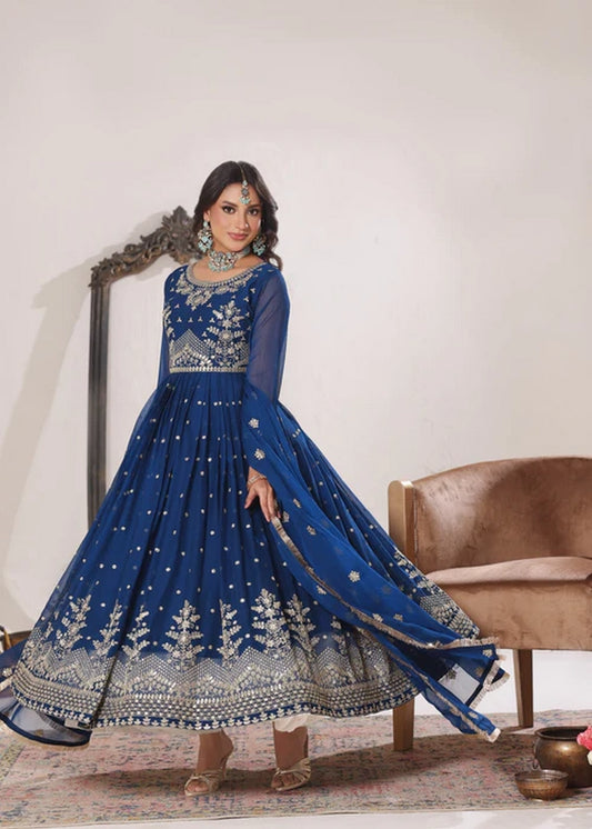 Abaan Zohan - Gulab - Peacock - 3 Piece