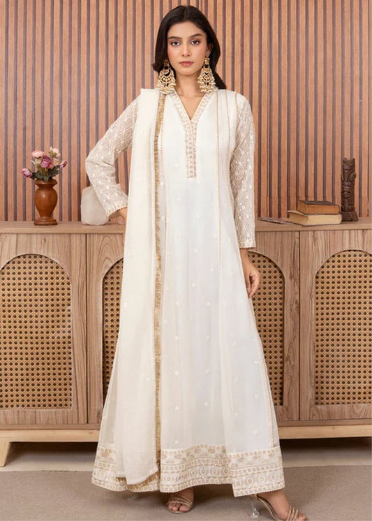 Abaan Zohan - Kashish - Off White - 3 Piece
