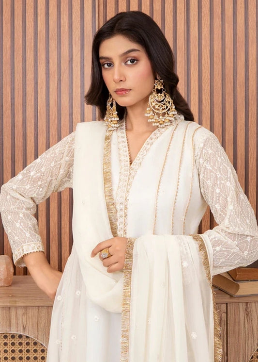 Abaan Zohan - Kashish - Off White - 3 Piece