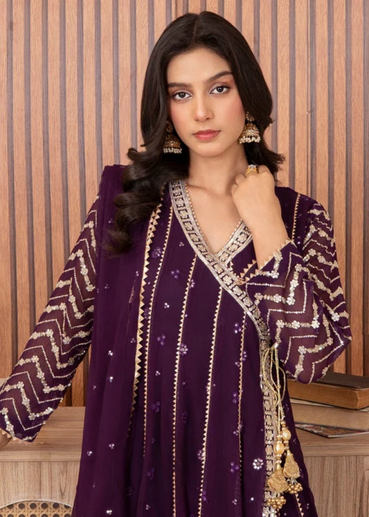 Abaan Zohan - Nayaab - Purple - 3 Piece