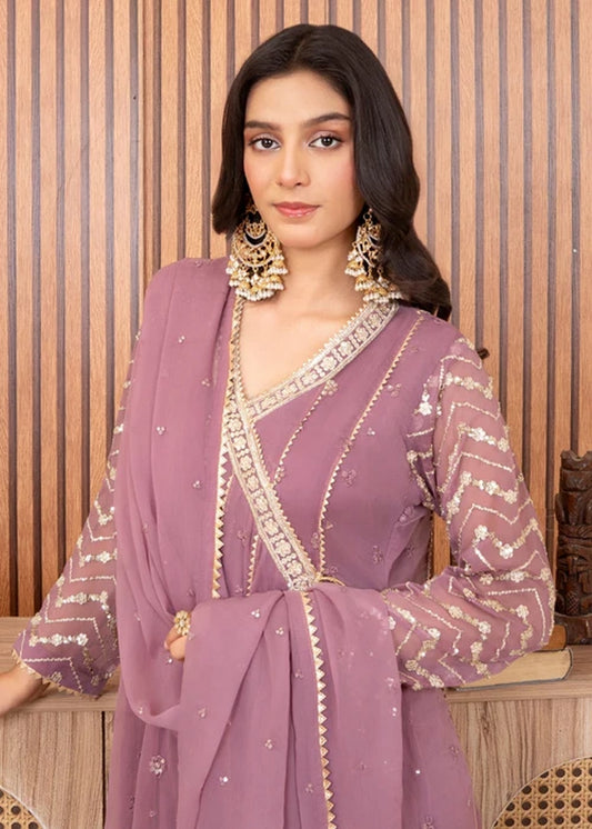 Abaan Zohan - Nayaab - Lilac - 3 Piece