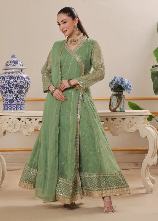 Abaan Zohan - Nayaab - Pastel Green - 3 Piece