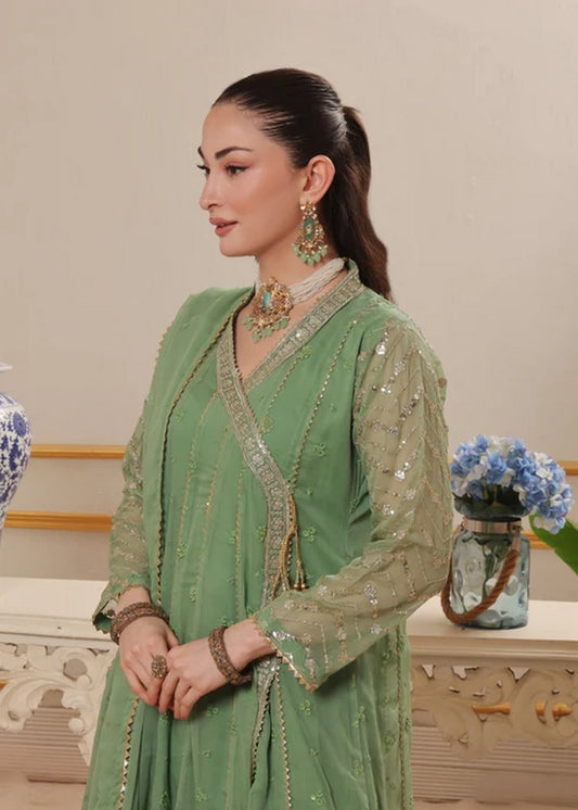 Abaan Zohan - Nayaab - Pastel Green - 3 Piece