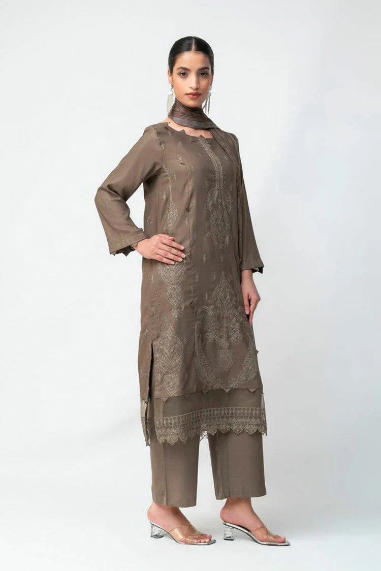 Picture of Ambers Eliana - Elle Unstitched Khaddar Collection - AEKC-UF-02 - Available at Raja Sahib
