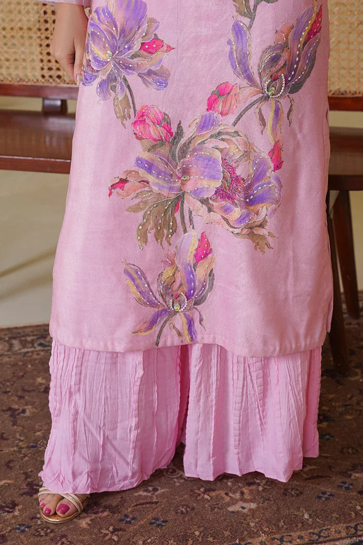 Picture of Amber Imran - Velvet Edition - Soft Petal - Available at Raja Sahib