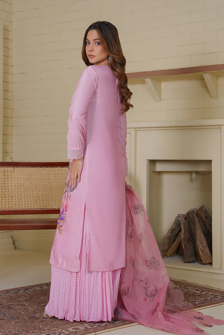 Picture of Amber Imran - Velvet Edition - Soft Petal - Available at Raja Sahib