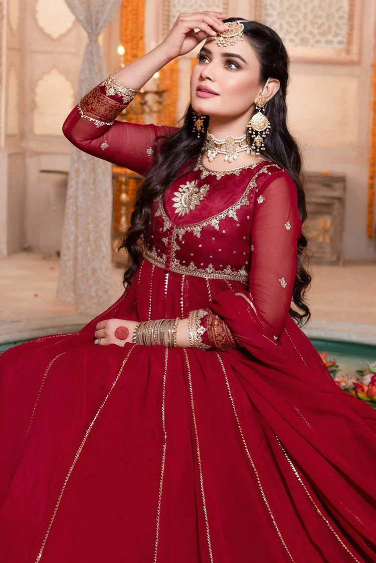 Picture of Asma & Sidra - Kalidaar Frocks - Anarkali - Available at Raja Sahib