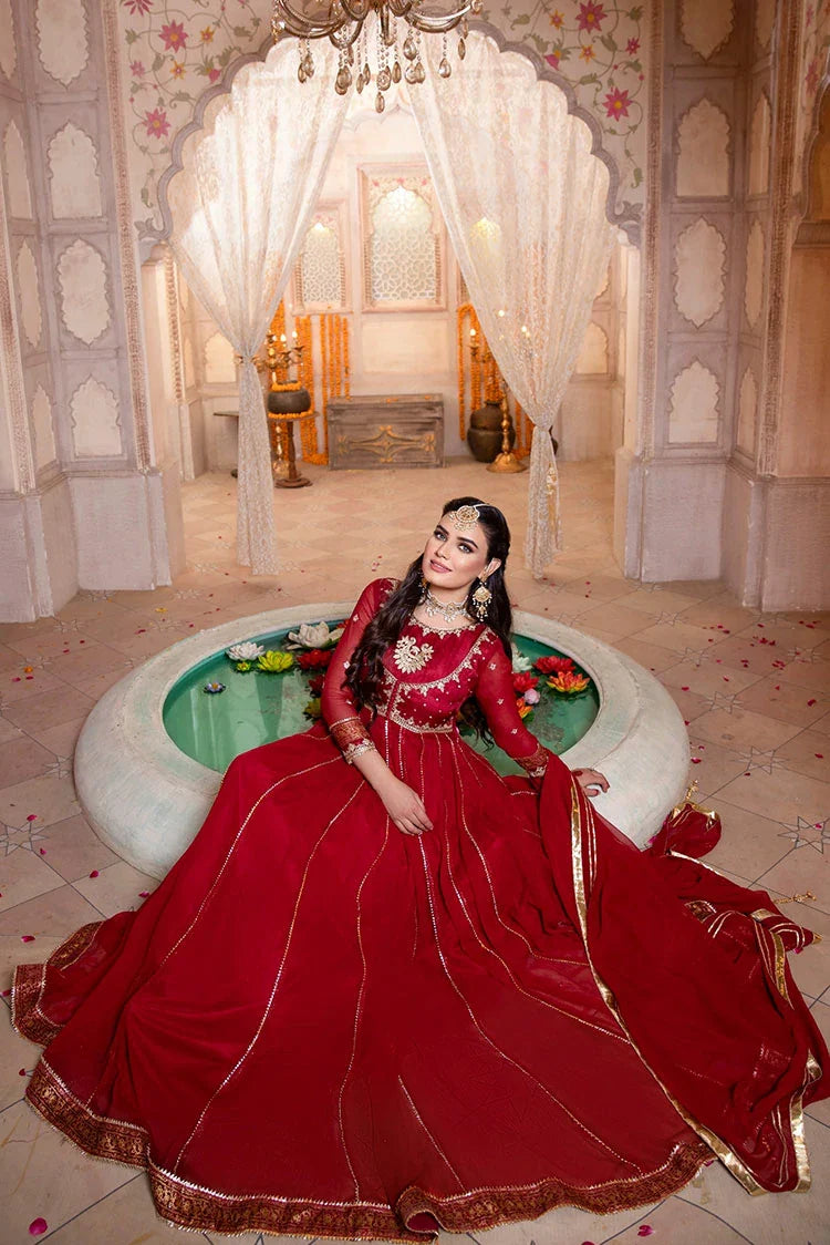 Picture of Asma & Sidra - Kalidaar Frocks - Anarkali - Available at Raja Sahib