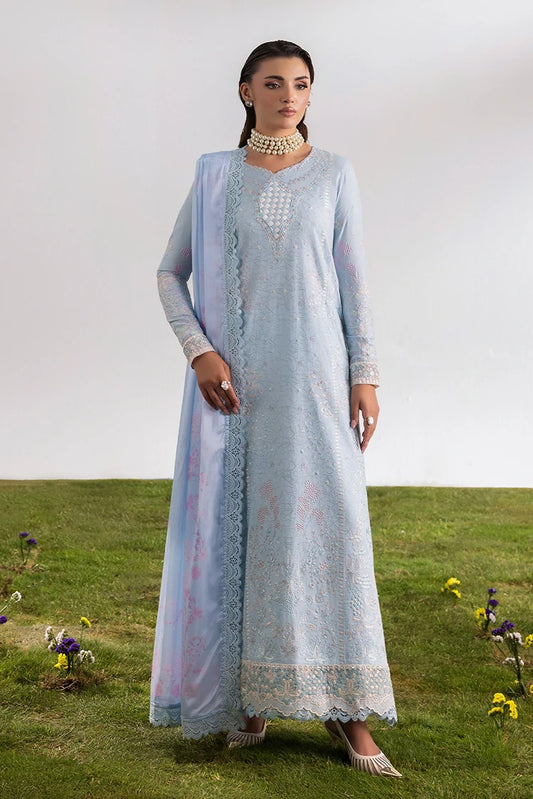 Picture of Amber Imran - Amora Luxury Lawn - Alaire - Available at Raja Sahib