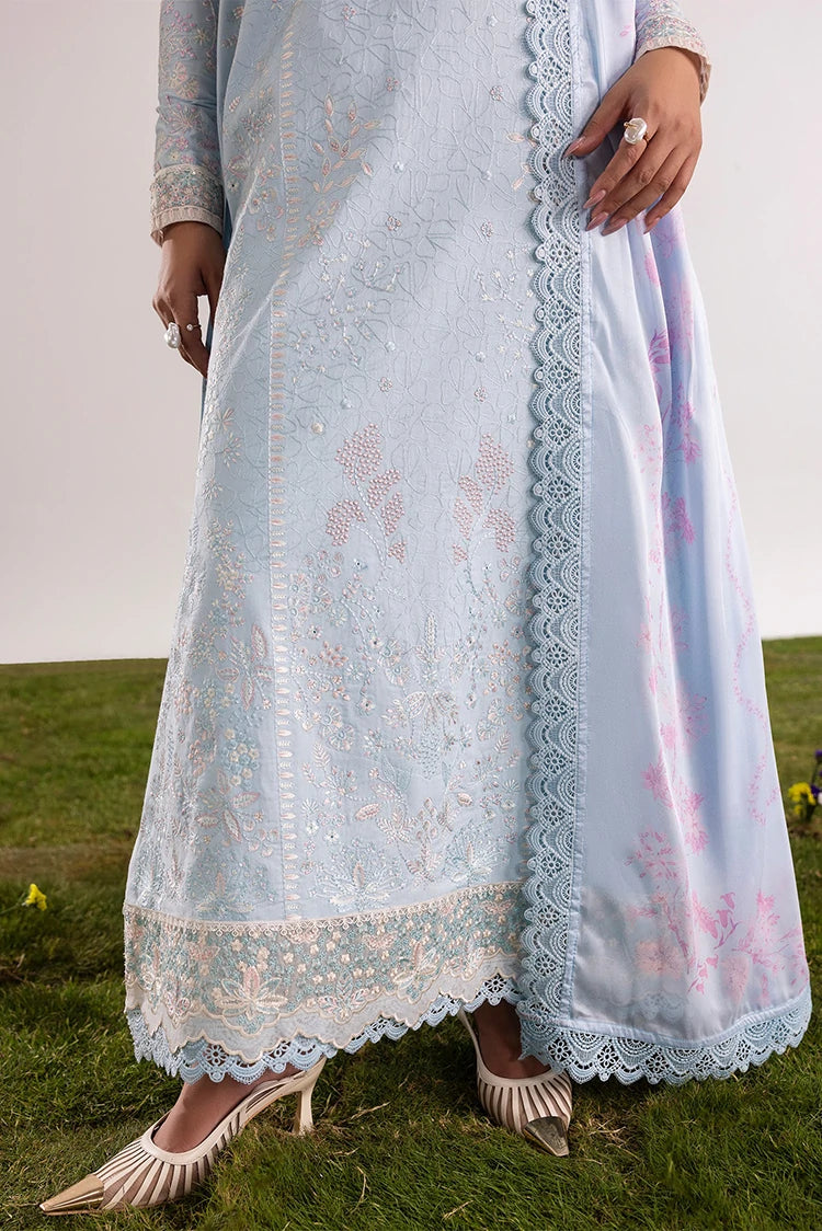 Picture of Amber Imran - Amora Luxury Lawn - Alaire - Available at Raja Sahib