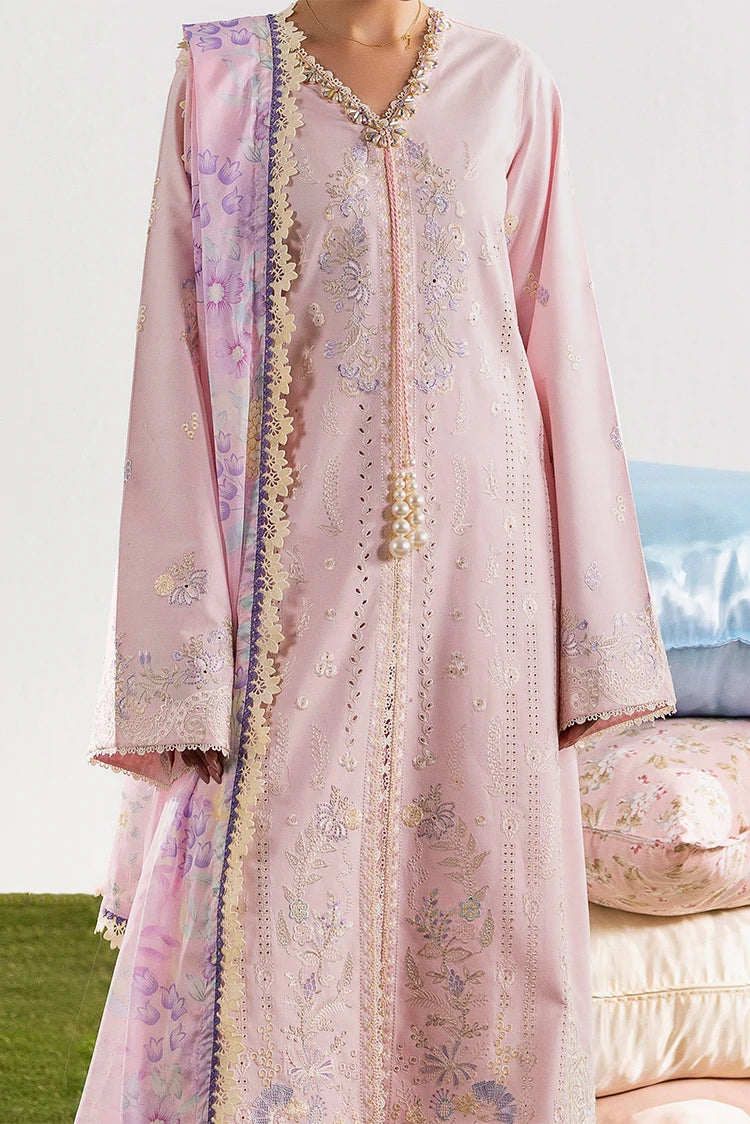 Picture of Amber Imran - Amora Luxury Lawn - Calla - Available at Raja Sahib
